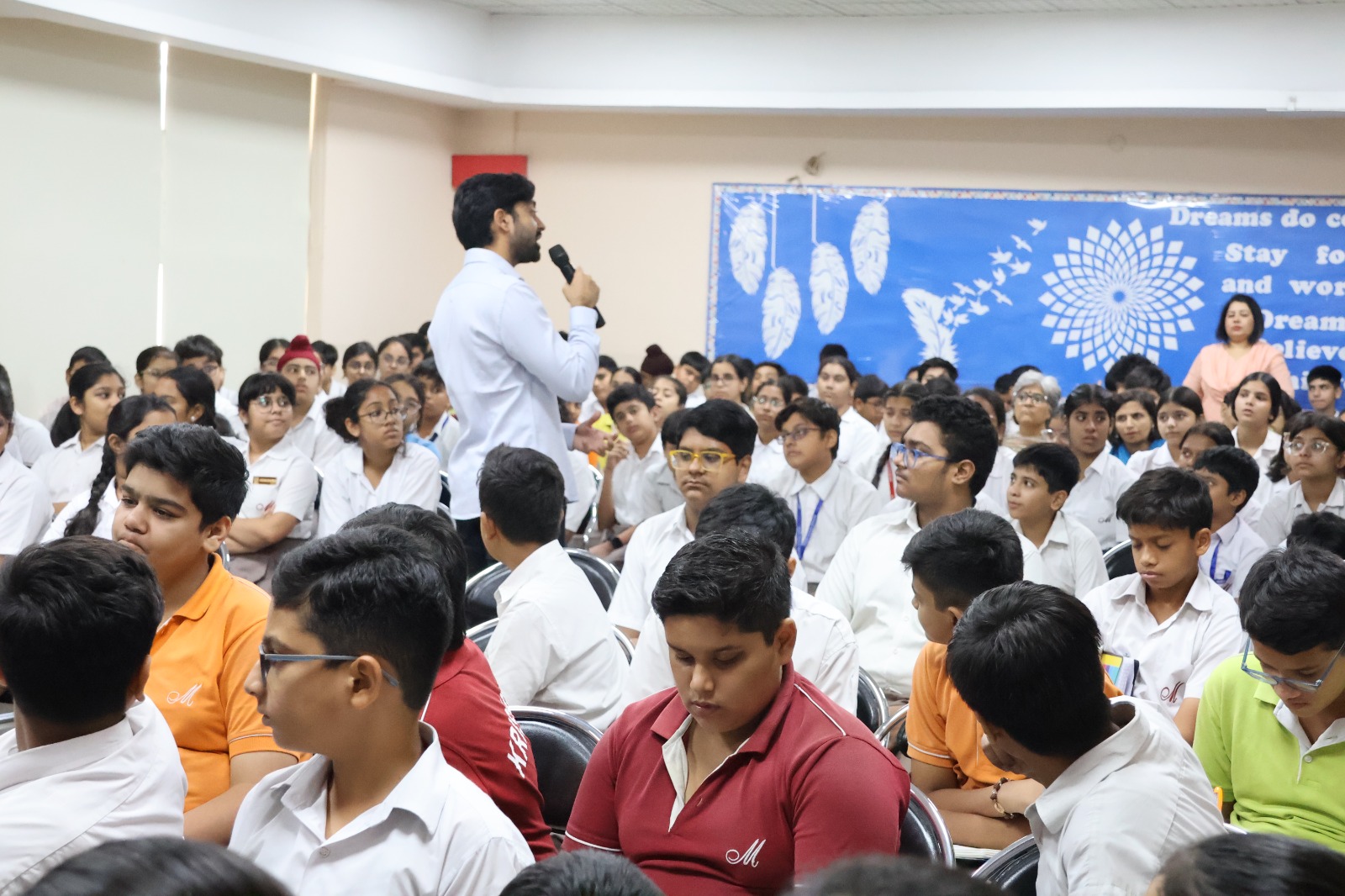 Interaction of Actor Vivaan Prashar with Mayoorians!